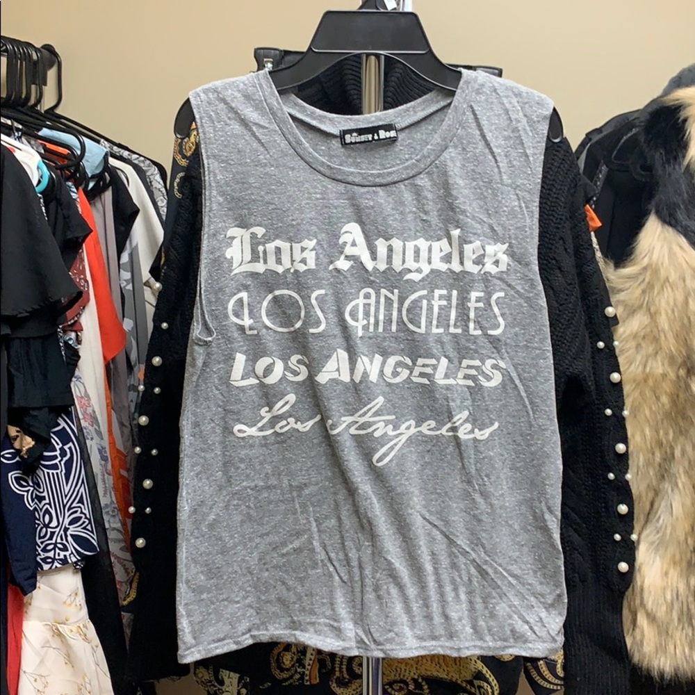 Los Angeles Muscle Tee - Women’s size M